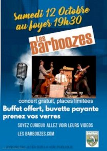 12 octobre au foyer : Concert 