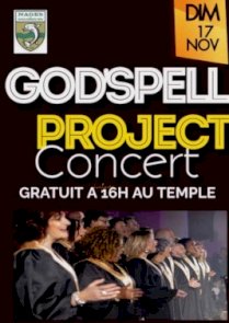 GOD'SPELL PROJET : concert au temple le 17 novembre 