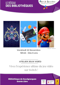 ATELIER JEUX VIDEO