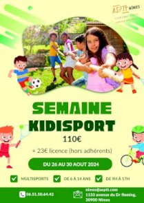 ASPTT NÎMES : SEMAINE KIDISPORT