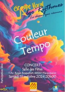 ALGO RYTHMES EN CONCERT LE 19 octobre 