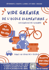 Vide-grenier école élémentaire: inscriptions ce soir