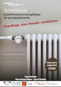 Atelier rénov'Occitanie Mercredi 11 Septembre à 17h30 à Calvisson