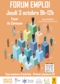 Forum Emploi à Calvisson appel aux entreprises