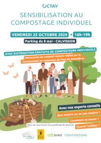 Distribution gratuite de composteurs à Calvisson