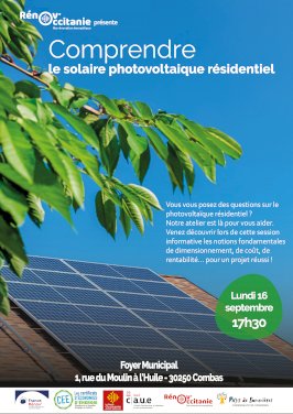 Atelier rénov'Occitanie Lundi 16 Septembre à 17h30 à Combas (1/1)