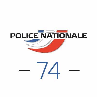 Logo Police Nationale 74