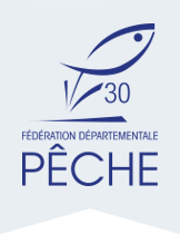 Logo FÉDÉRATION DE PÊCHE DU GARD