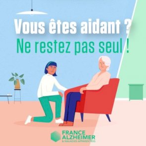 France Alzheimer se mobilise auprès des aidants  