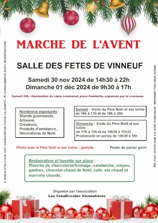 Marché de l'Avent de Vinneuf (1/1)