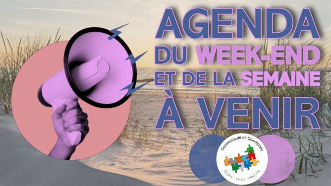 Agenda des évènements du week-end et de la semaine des communes du territoire de la CCRVV  (1/1)