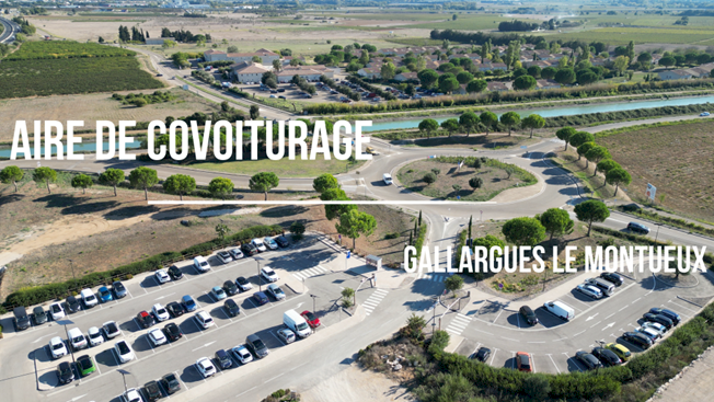 MOBILITÉ : Aire de Covoiturage à Gallargues-le-Montueux (1/1)